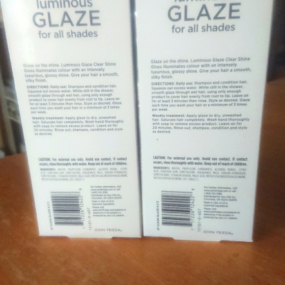 John Frieda Luminous Glaze Clear Shine Gloss for all hair shades. - Picture 12 of 14
